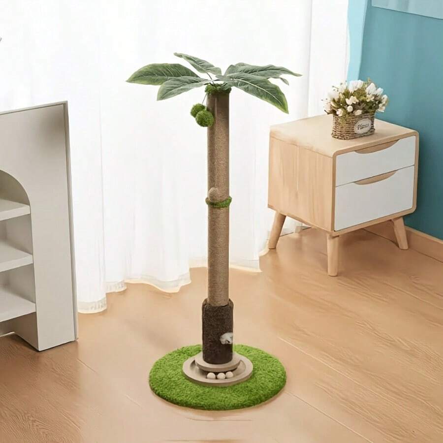 Cat Scratching Post - Coconut Tree Cat Scratching Post, Cat
