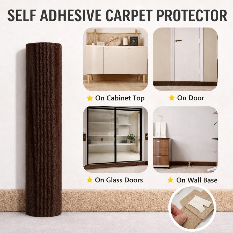 Cat Scratching Post - Wall-Mounted Cat Scratching Board, Cat Climbing
