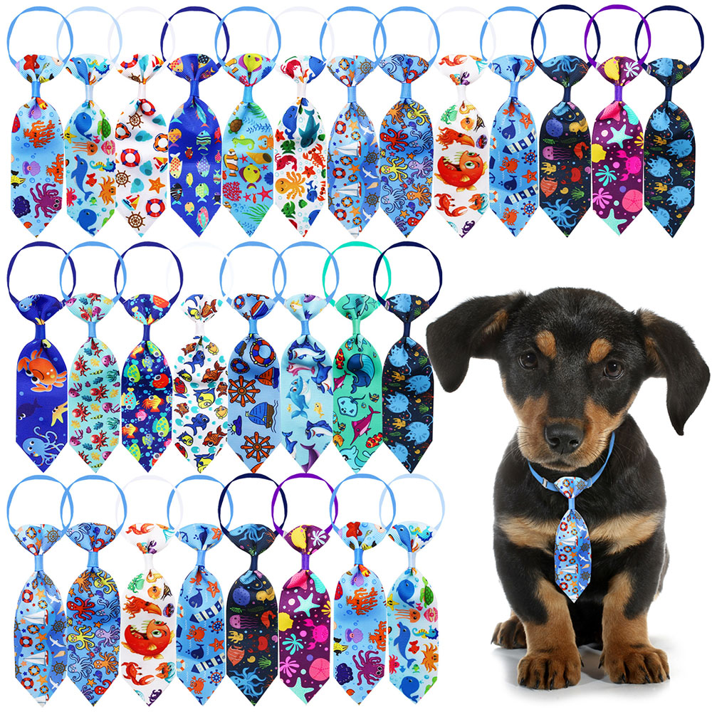 Dog Bandana Scarf - 50pcs Dog Grooming Small Dog Cat