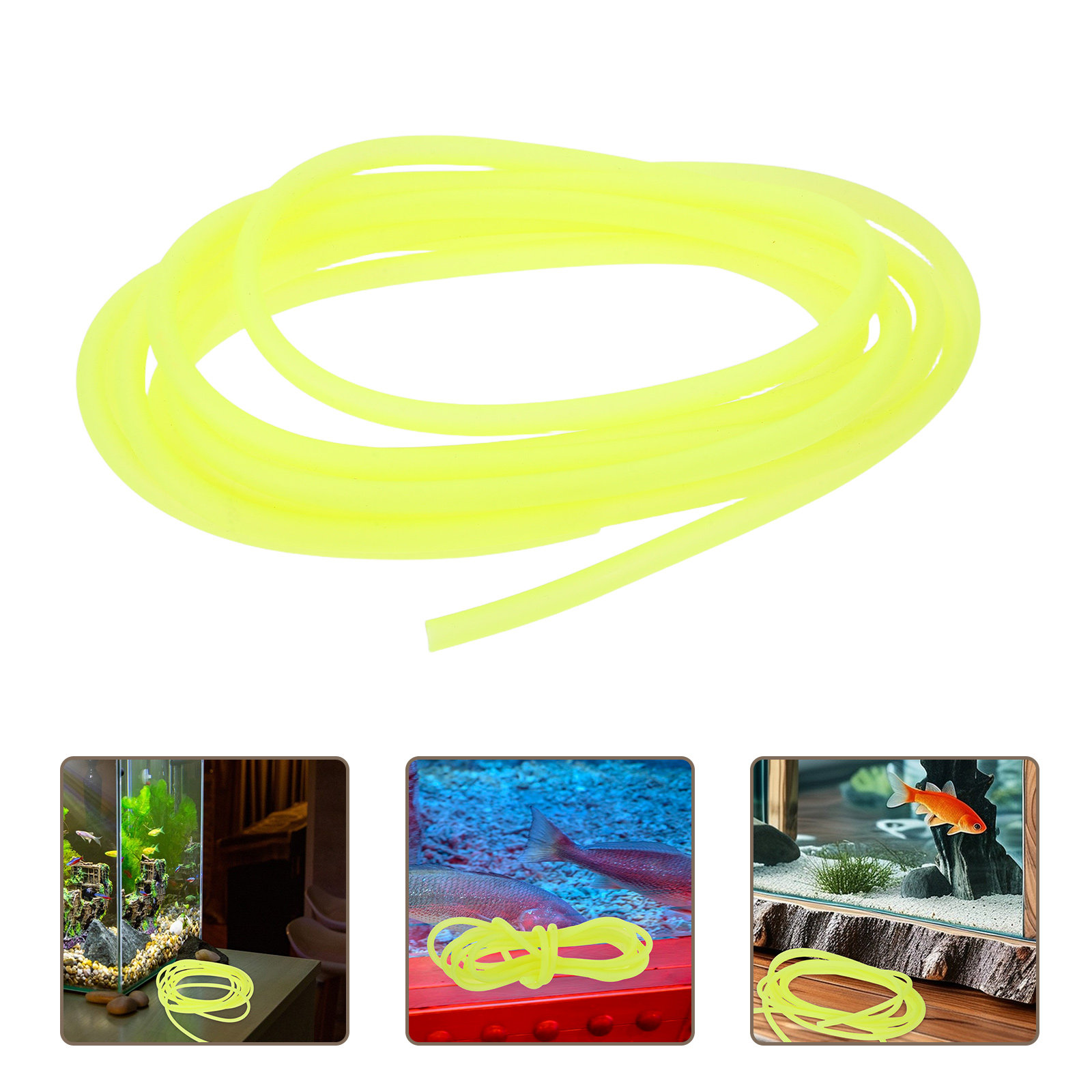 Aquarium Fish Tank - Durable Thickened Flexible PVC Aquarium Oxygenation