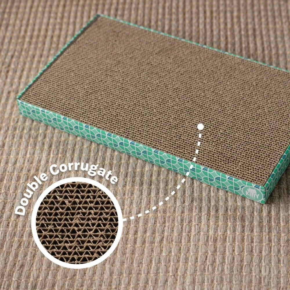 Cat Scratching Post - Corrugated Cardboard Cat Scratching Pad Refill