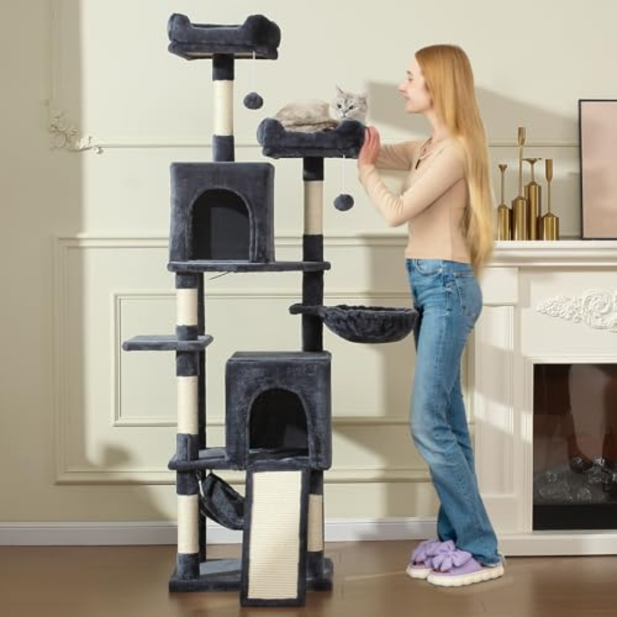 Cat Tree 70-Inch Cat Tree Towe - Cat Scratching Post avis et prix