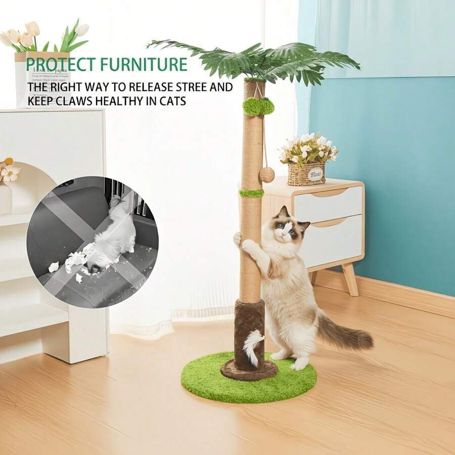 Coconut Tree Cat Scratching Po - Cat Scratching Post avis et prix