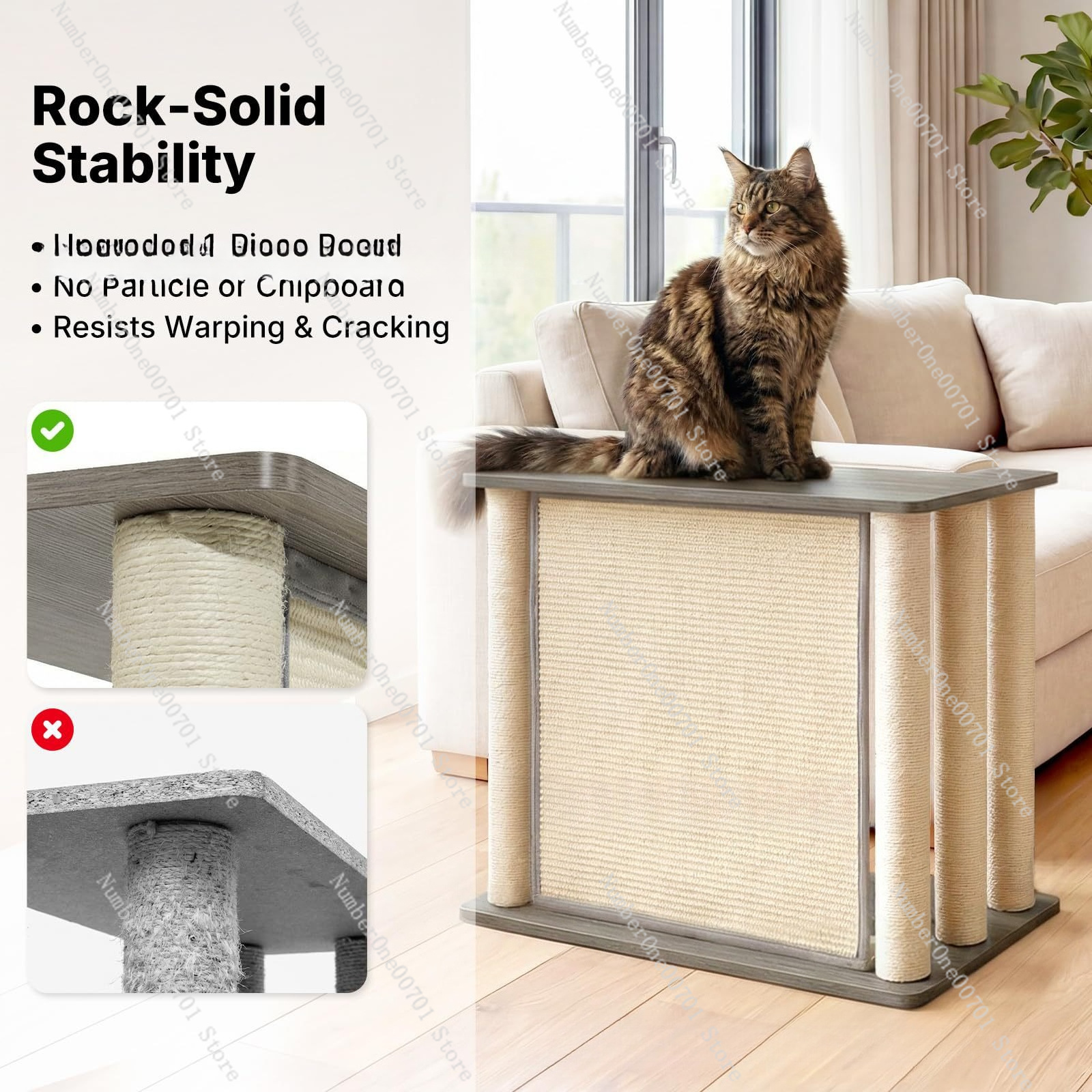 CatPaw Shape Cat Tree End Tabl - Cat Scratching Post avis et prix