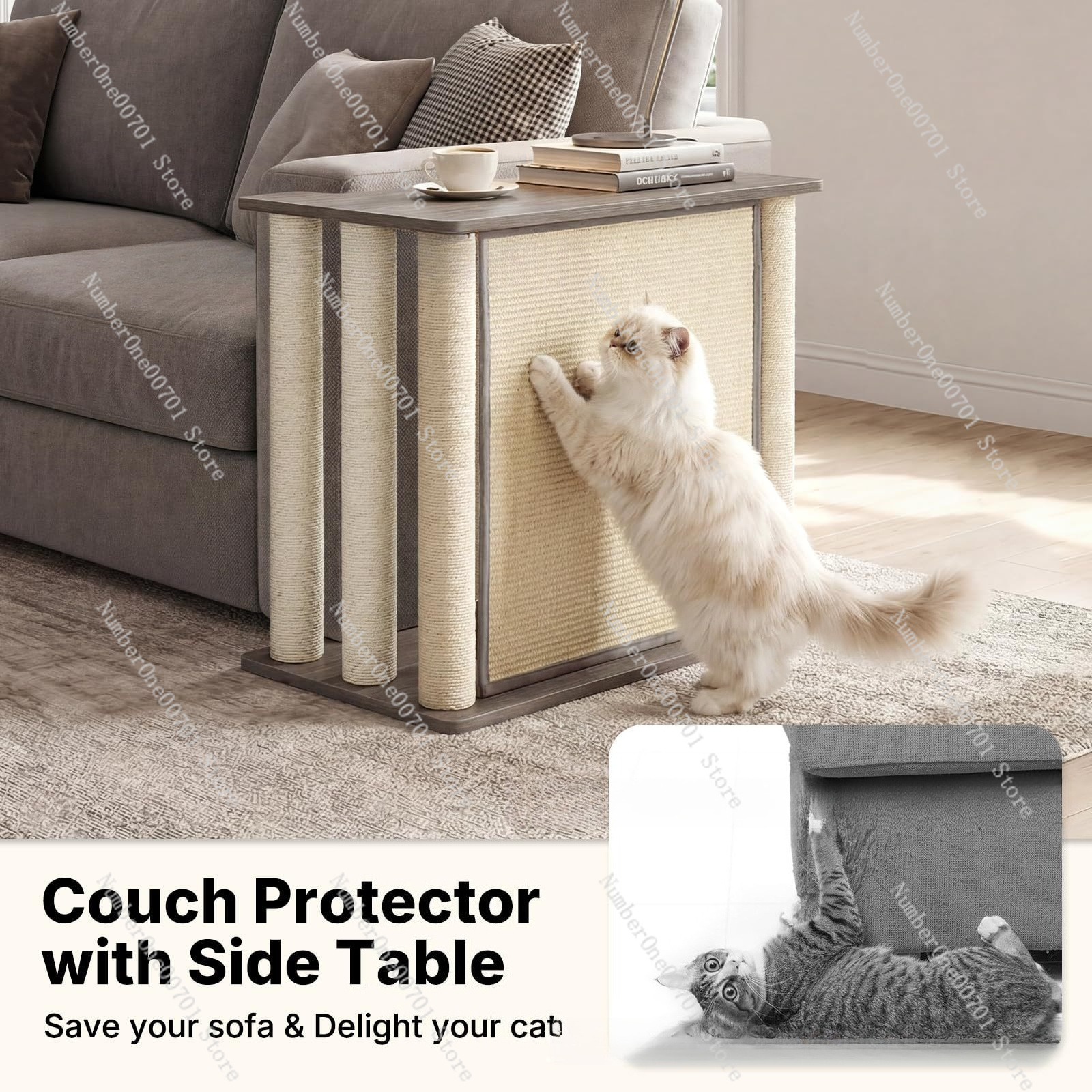CatPaw Shape Cat Tree End Tabl - Cat Scratching Post avis et prix