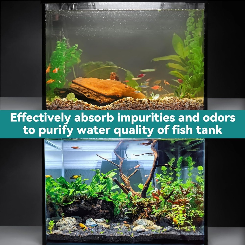 Activated Carbon Pellets 410g  - Aquarium Fish Tank avis et prix
