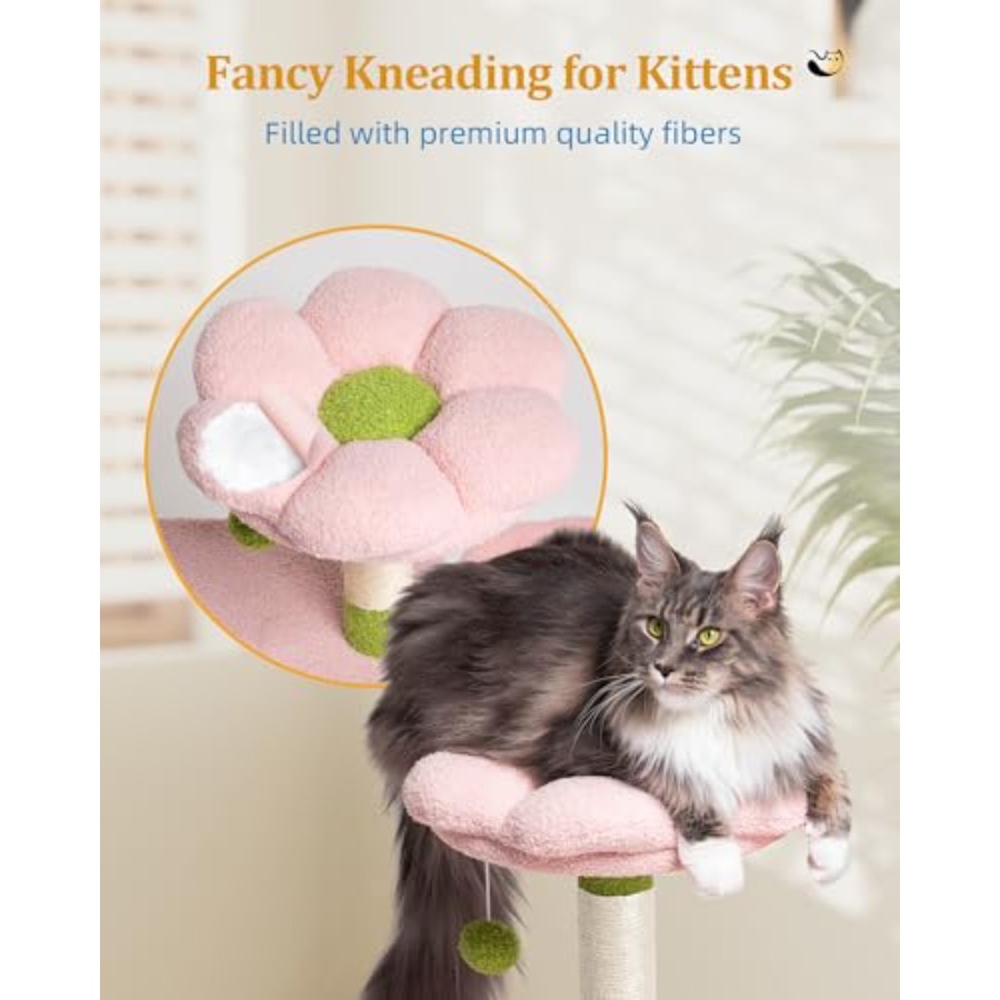 Cat Tree for Indoor Cats 2-Doo - Cat Scratching Post avis et prix