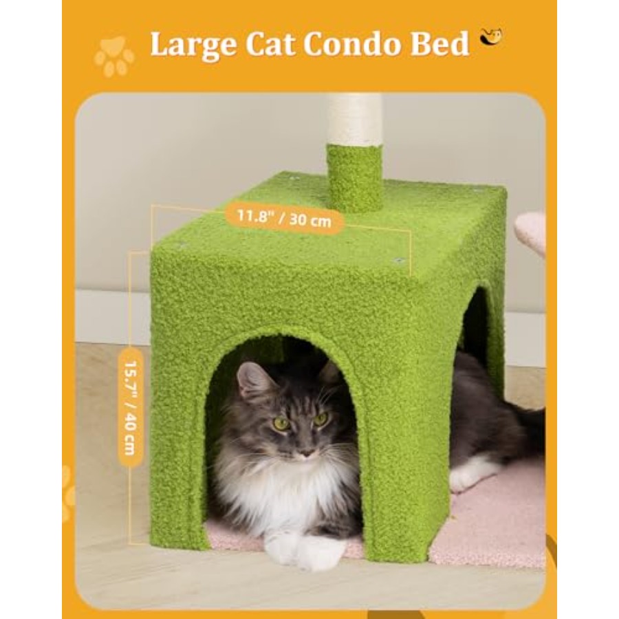 Cat Tree for Indoor Cats 2-Doo - Cat Scratching Post avis et prix