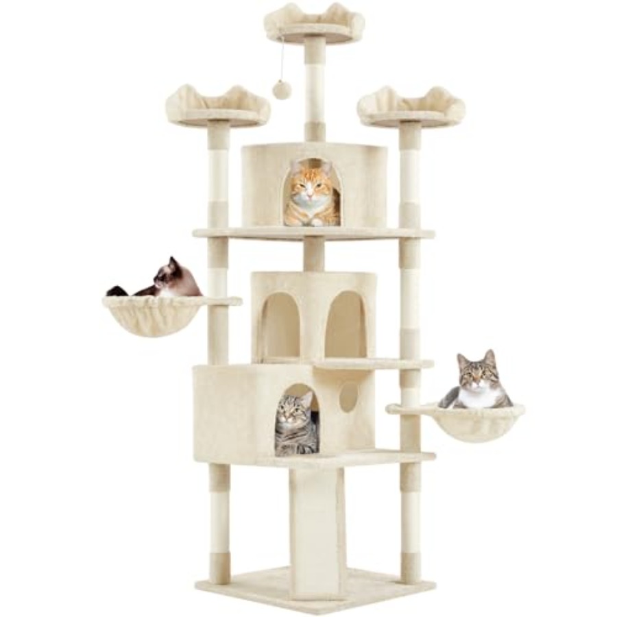 76.5in Multi-Level Large Cat T - Cat Scratching Post avis et prix