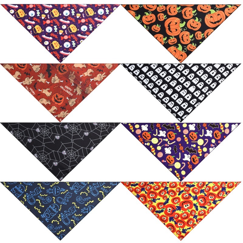2pcs Halloween Pet Bandana Uni - Dog Bandana Scarf avis et prix