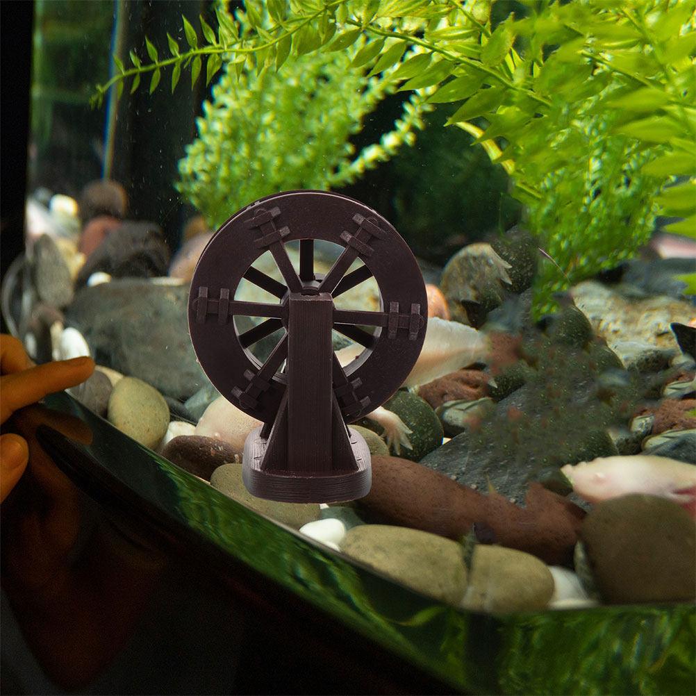 Aquarium Water Wheel Decor Set - Aquarium Fish Tank avis et prix