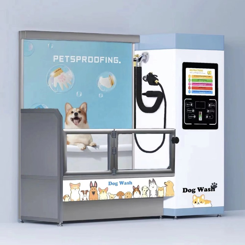 Automatic Coin Operated Stainl - Pet Supplies Wash Station avis et prix