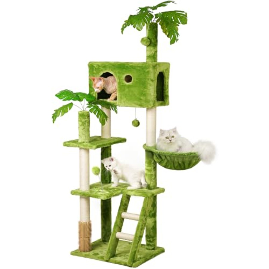 in Tall Cat Tree with Leaves f - Cat Scratching Post avis et prix
