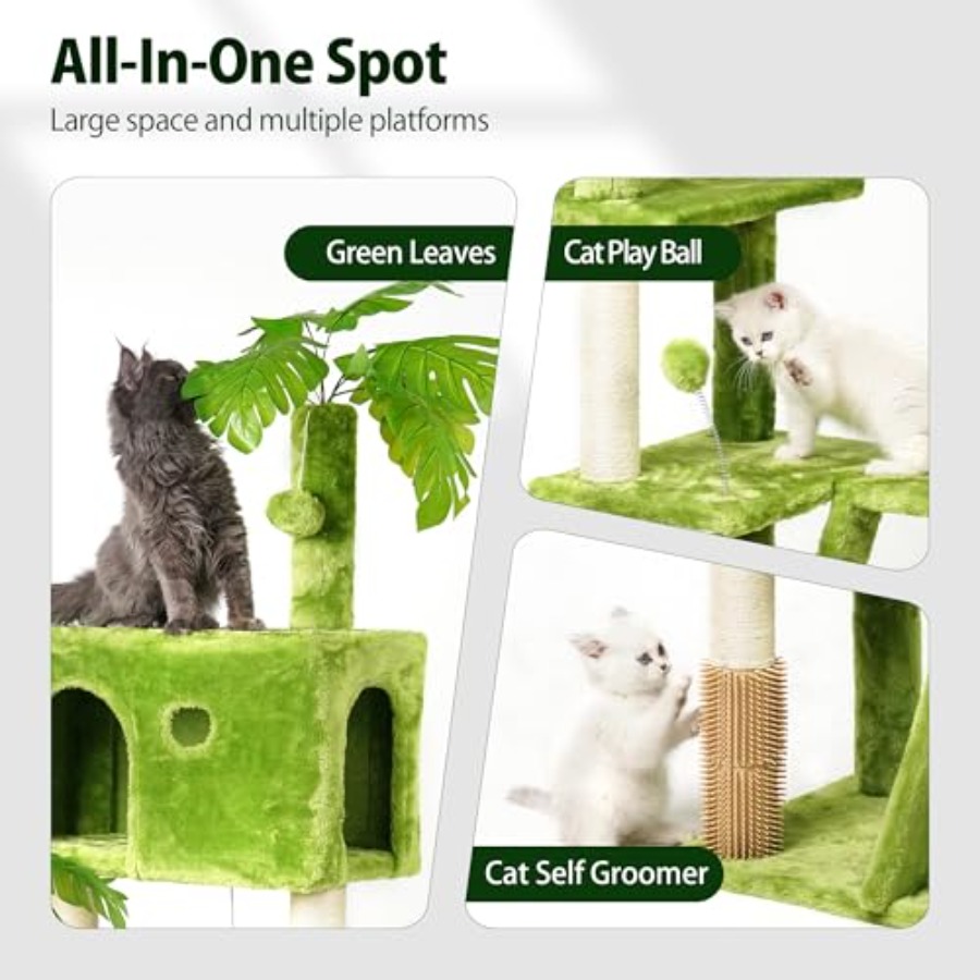 in Tall Cat Tree with Leaves f - Cat Scratching Post avis et prix