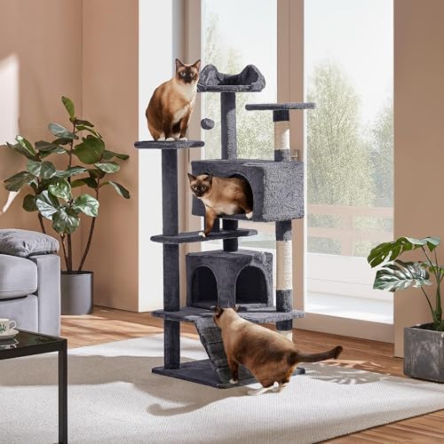 Cat Tree Multi-Level Cat Tower - Cat Scratching Post avis et prix