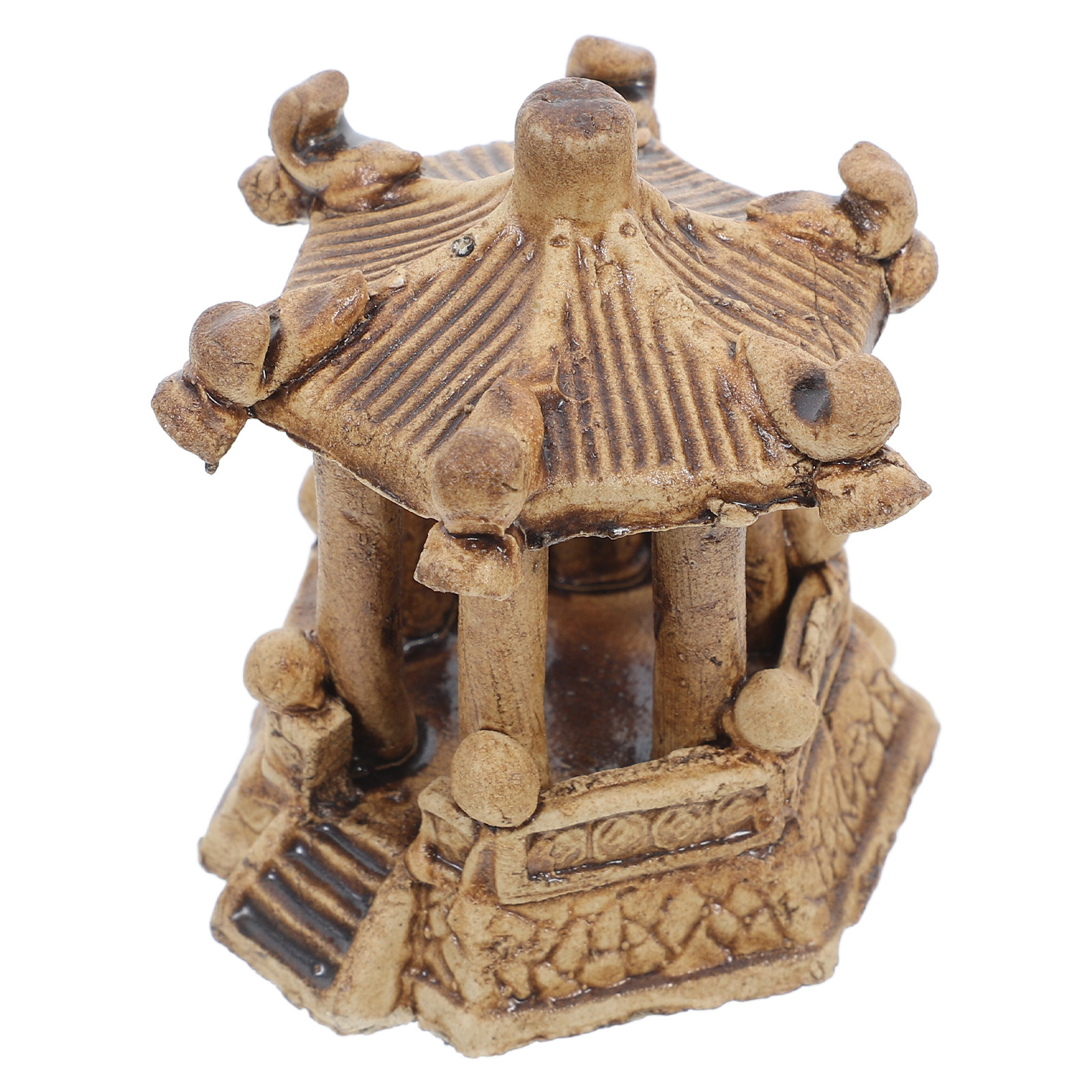 Miniature Ceramic Pagoda Hexag - Aquarium Fish Tank avis et prix