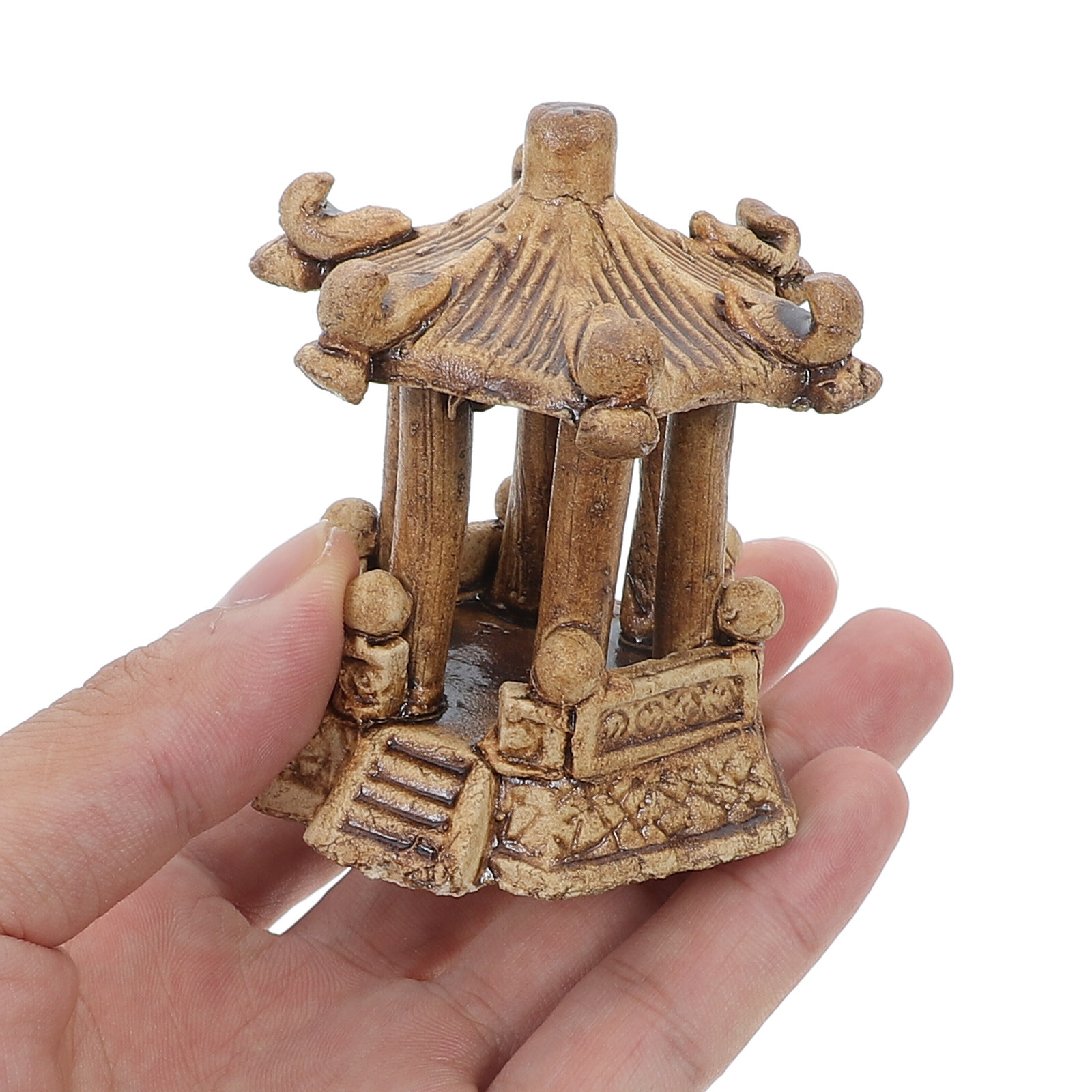 Miniature Ceramic Pagoda Hexag - Aquarium Fish Tank avis et prix