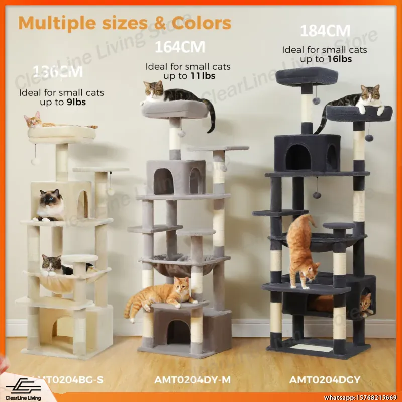Large Cat Tree Tower for Indoo - Cat Scratching Post avis et prix